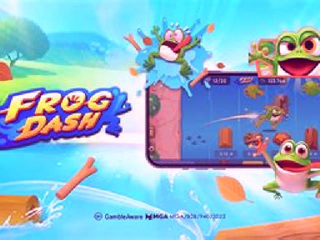 Frog Dash interfaz